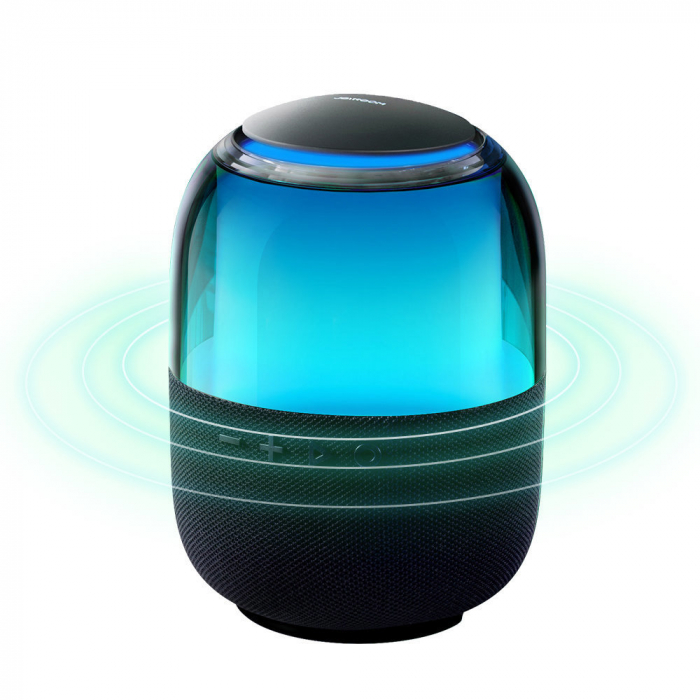 Boxă wireless Bluetooth 5.3 Joyroom JR-ML05 cu iluminare RGB – Sunet HiFi de 8W, baterie de 1500 mAh și moduri multiple de redare [9]
