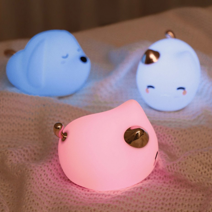 Lampă de veghe LED pentru copii cu 3 moduri de lumină de silicon Baseus in formă de căţel (DGAM-B02) [12]