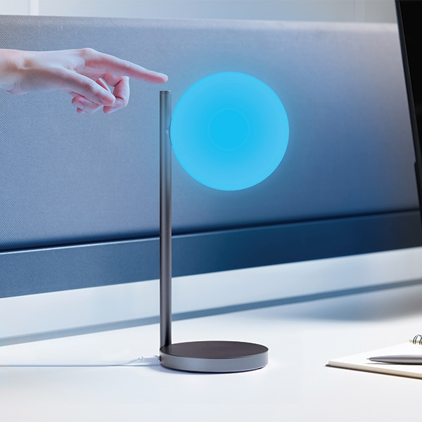 Lampă LED Lexon Bubble Lamp LH70X gri metalizat cu încărcător wireless [8]