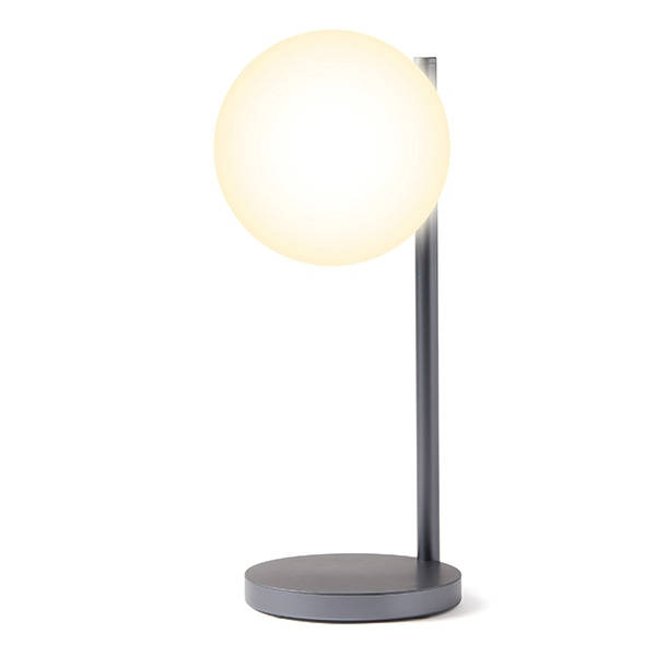 Lampă LED Lexon Bubble Lamp LH70X gri metalizat cu încărcător wireless [5]
