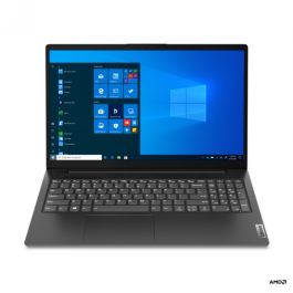 Laptop Lenovo 15.6'' V15 G2 ALC, FHD, Procesor AMD Ryzen™ 7 5700U (8M Cache, up to 4.3 GHz), 8GB DDR4, 512GB SSD, Radeon, No OS, Black [1]