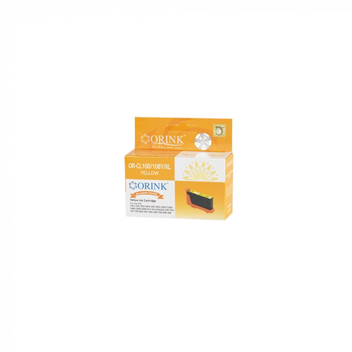 Lexmark 100XL ink cartridge yellow, Orink (14N1071E) [1]