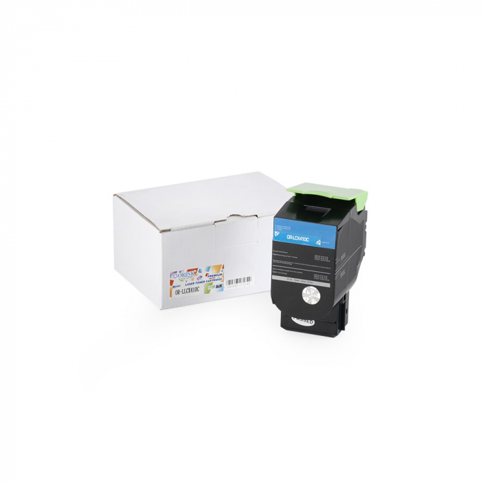Lexmark CX410/510 toner cyan Orink 3K [1]