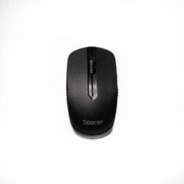MOUSE Spacer, PC sau NB, fara fir, USB 2.4 GHz, optic, 1000 dpi, butoane/scroll 3/1, negru, SPMO-161 [3]