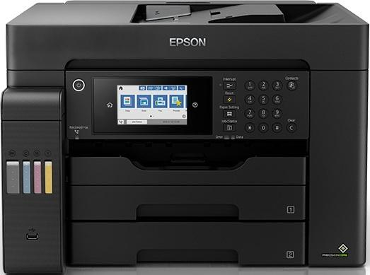 Multifunctional inkjet color CISS Epson L15150, dimensiune A3 (Printare, Copiere, Scanare, Fax), duplex, viteza 32ppm alb-negru, 22ppm color [1]
