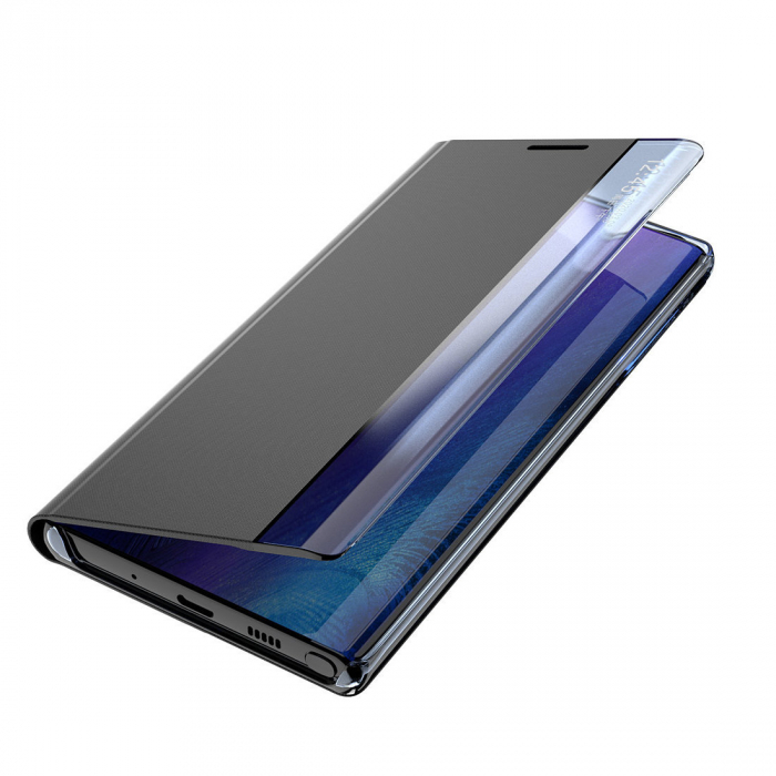 Noua husă Sleep pentru Samsung Galaxy S23 Ultra husă cu suport rabatabil albastru [3]
