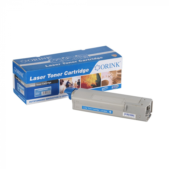 Oki C5800/C5900 toner cyan, Orink [1]