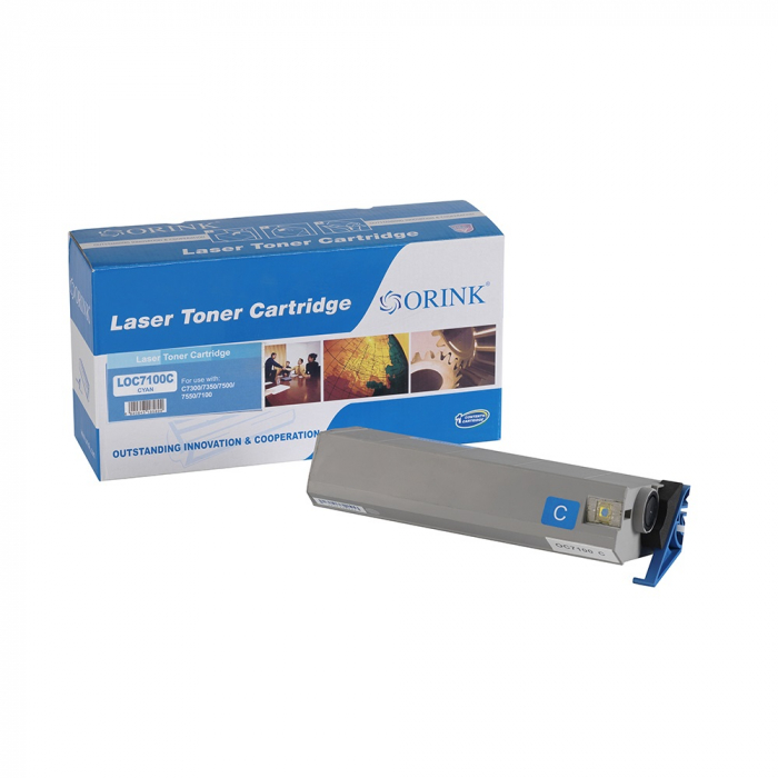 Oki C7100 toner cyan Orink [1]