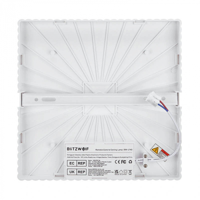Plafoniera LED BlitzWolf BW-LT40 cu telecomanda, 2200LM [8]