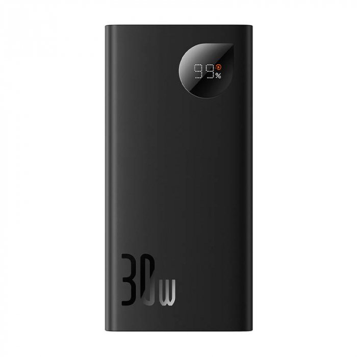 Powerbank Baseus Adaman2 10000mAh, 2xUSB, USB-C, 30W (black) [1]