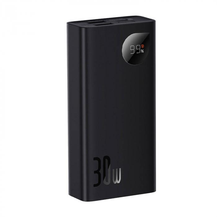 Powerbank Baseus Adaman2 10000mAh, 2xUSB, USB-C, 30W (black) [4]
