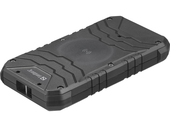 Powerbank Sandberg Survivor 10000mAh – USB-C PD 20W, Încărcare Rapidă, Carcasă Rezistentă din Aluminiu, Ideal pentru Aventuri Outdoor [3]