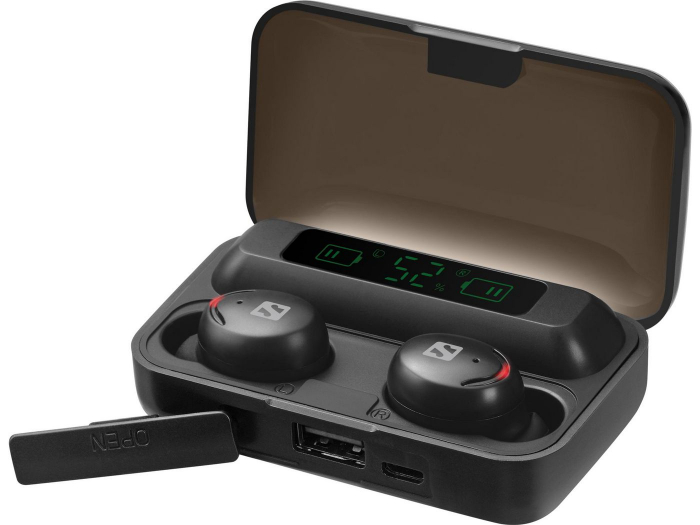 Căști Bluetooth Sandberg + Powerbank 2000mAh – Sunet clar, autonomie extinsă [1]