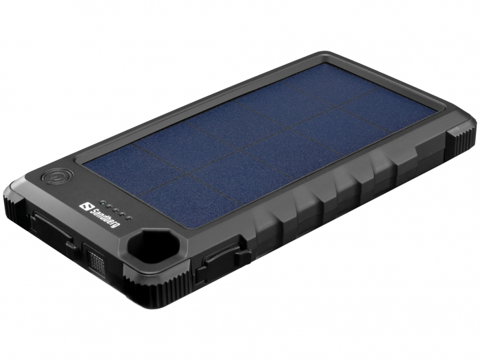 Powerbank Sandberg Saver 10000 mAh, baterie portabilă cu ieșiri USB-A și USB-C, suport încărcare simultană, compatibilă cu telefoane și dispozitive mobile [1]