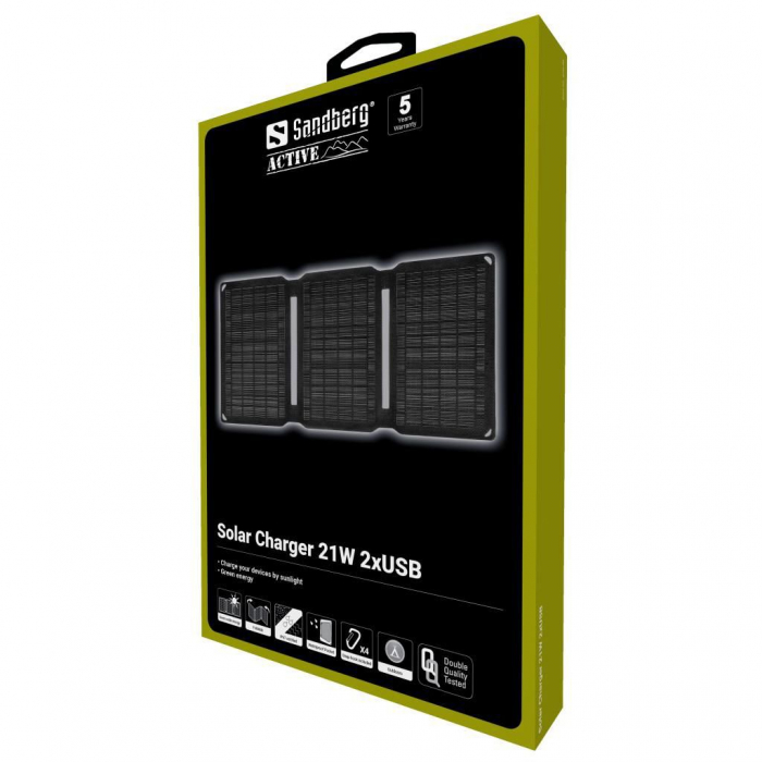 Sandberg Solar Charger 21W 2xUSB [3]