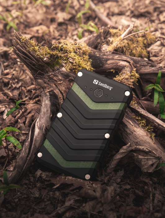 Powerbank Sandberg Survivor 20100 mAh – Încărcare Rapidă, IP67, Lanternă, 2 Dispozitive [2]