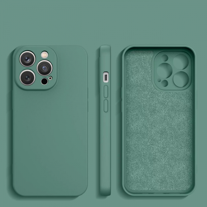 Husa silicon Husa silicon iPhone 14 Pro Max verde [2]