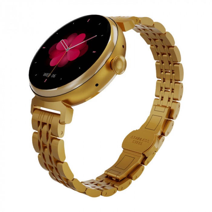 Smartwatch HiFuture Aura roz cu ecran AMOLED și apeluri Bluetooth [5]