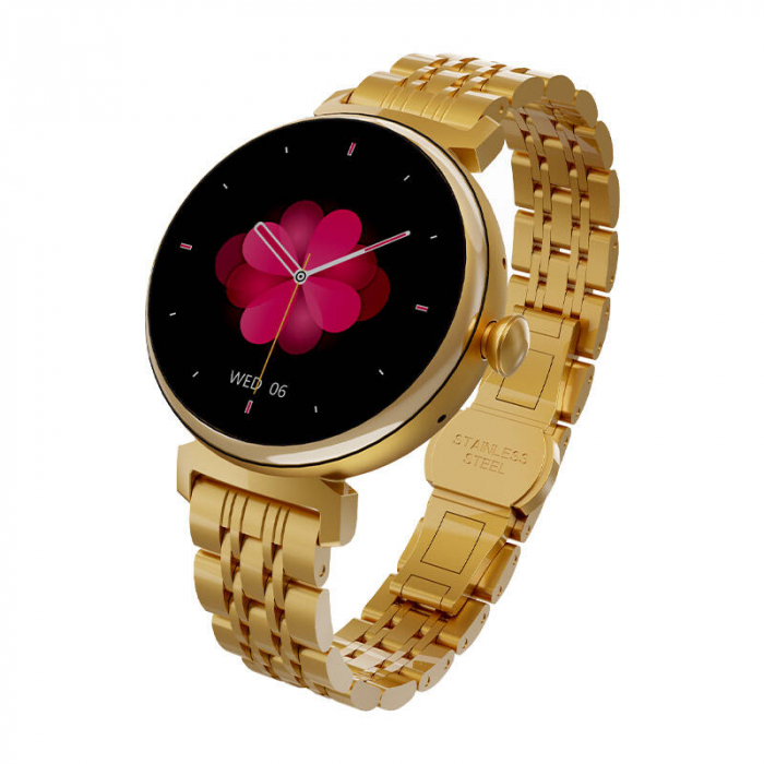 Smartwatch HiFuture Aura roz cu ecran AMOLED și apeluri Bluetooth [6]