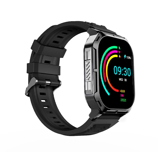 Smartwatch HiFuture FutureFit Ultra3 negru cu ecran de 2,01 inci și curea din silicon [3]