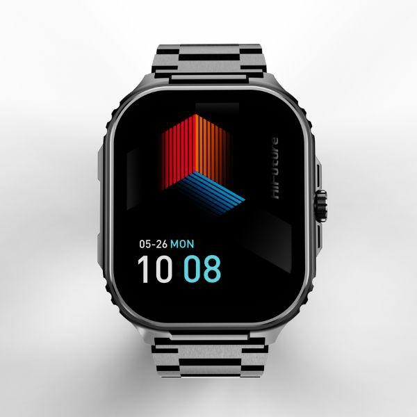 Smartwatch HiFuture Ultra3 Pro Black – Ecran AMOLED 2.04", Monitorizare sănătate AI, Apeluri Bluetooth, IP68 [3]
