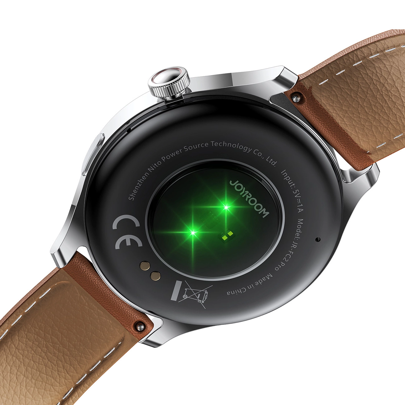 Smartwatch Joyroom Classic Series JR-FC2 PRO cu funcție de răspuns la apel - argintiu + curea cadou in cutie - Joyroom [5]