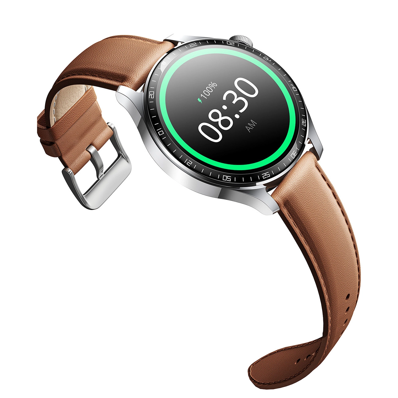 Smartwatch Joyroom Classic Series JR-FC2 PRO cu funcție de răspuns la apel - argintiu + curea cadou in cutie - Joyroom [4]