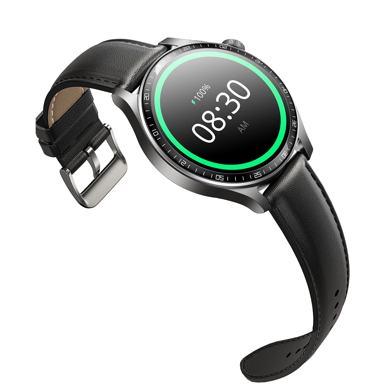 Smartwatch Joyroom Classic Series JR-FC2 PRO cu funcție de răspuns la apel - gri închis + curea cadou in cutie [5]