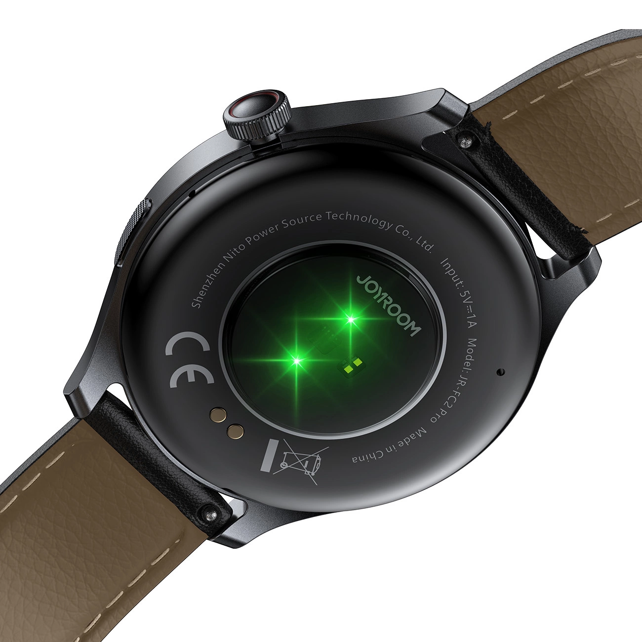 Smartwatch Joyroom Classic Series JR-FC2 PRO cu funcție de răspuns la apel - gri închis + curea cadou in cutie [6]