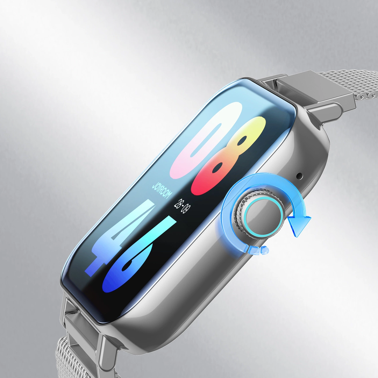 Smartwatch Joyroom JR-FT5 IP68 cu funcție de preluare a apelurilor - argintiu [6]