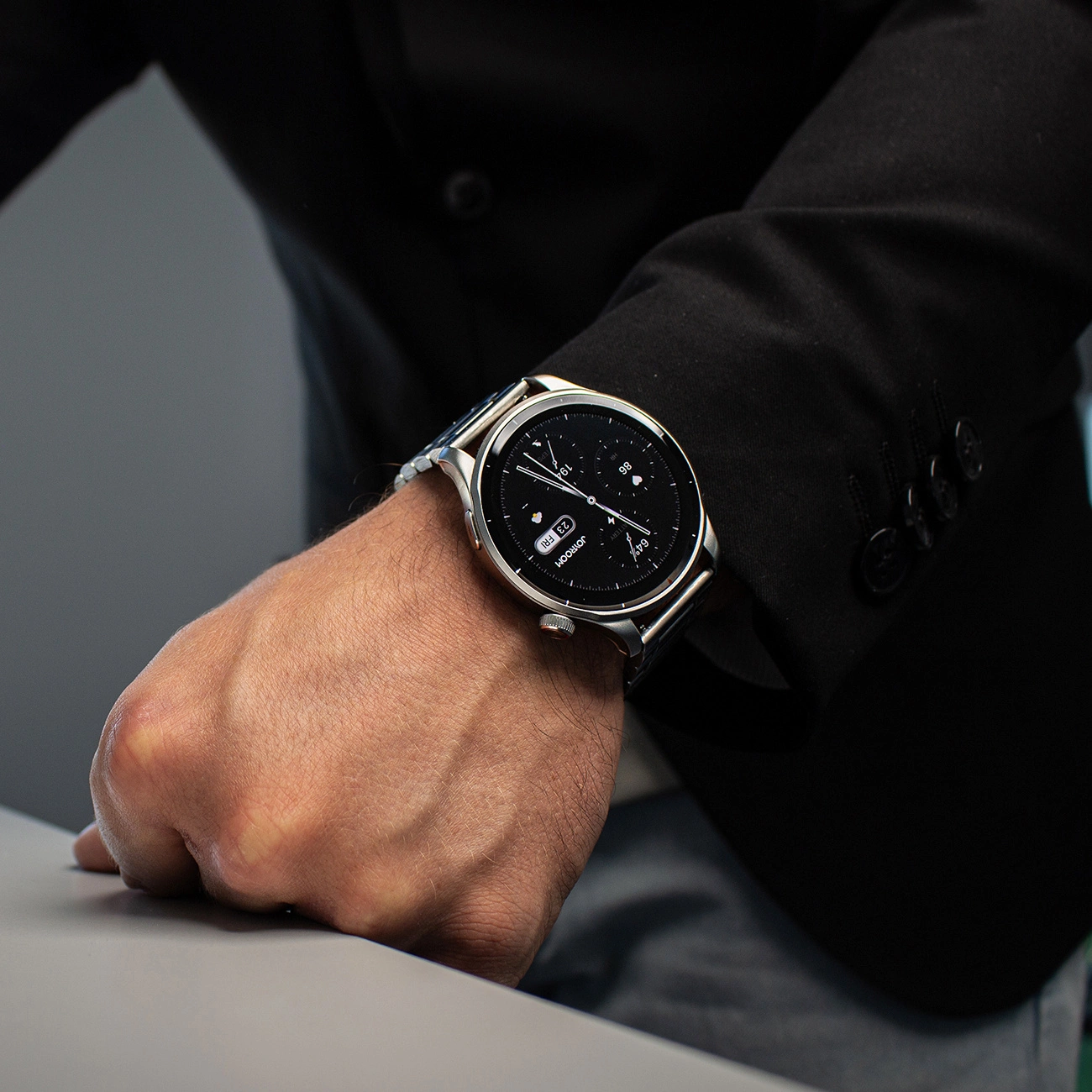 Smartwatch Joyroom JR-FV1 cu Apeluri, Ecran HD și Brățară Cadou [11]