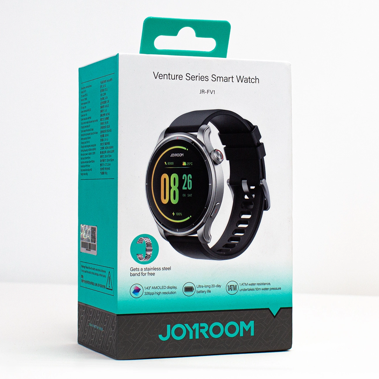 Smartwatch Joyroom JR-FV1 cu Apeluri, Ecran HD și Brățară Cadou [4]