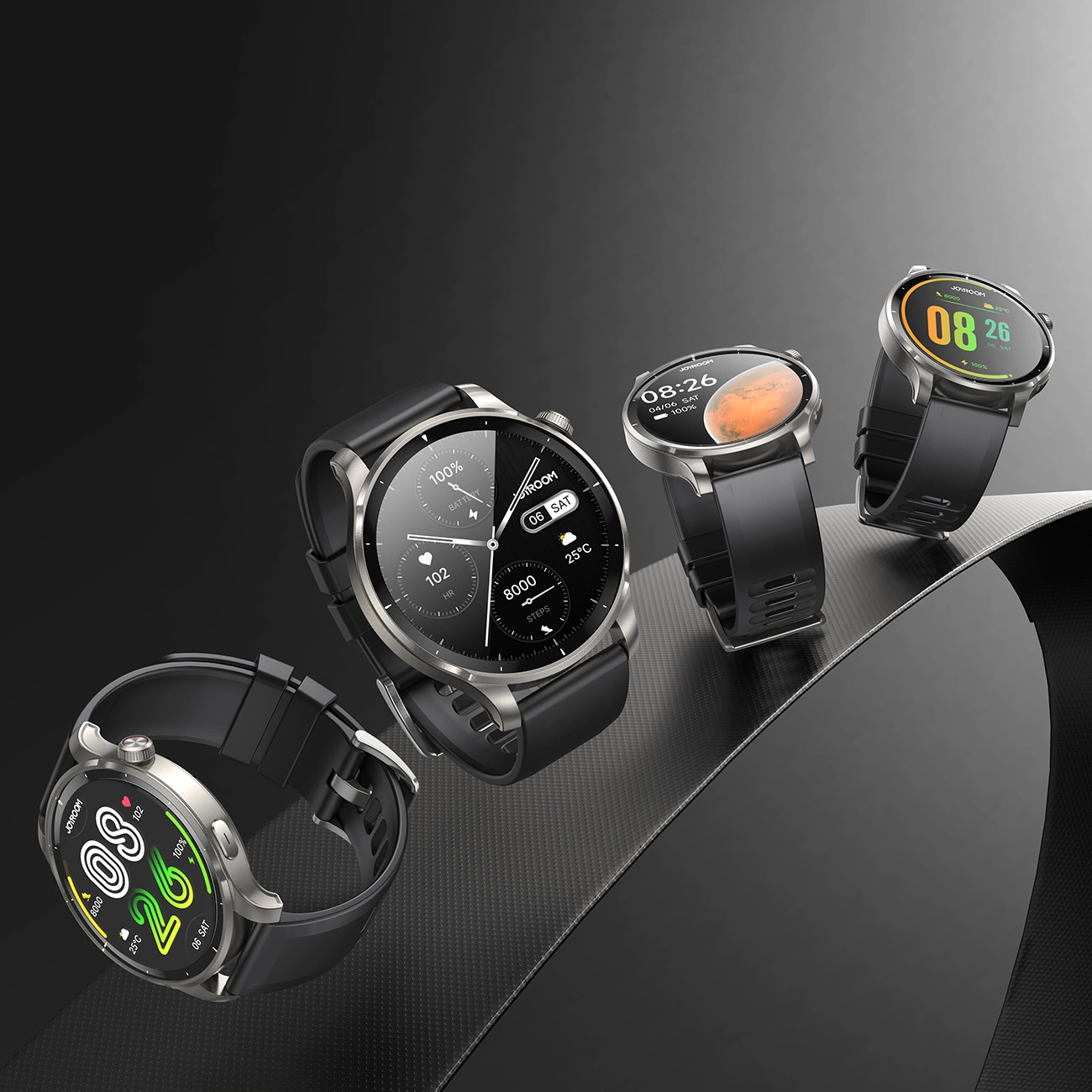 Smartwatch Joyroom JR-FV1 cu Apeluri, Ecran HD și Brățară Cadou [18]