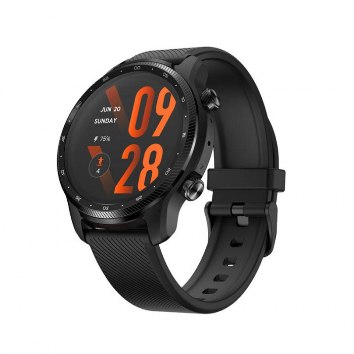 Smartwatch Mobvoi TicWatch Pro 3 Ultra – Dual Display, GPS, Wear OS, Autonomie 45 zile, NFC, Negru [4]