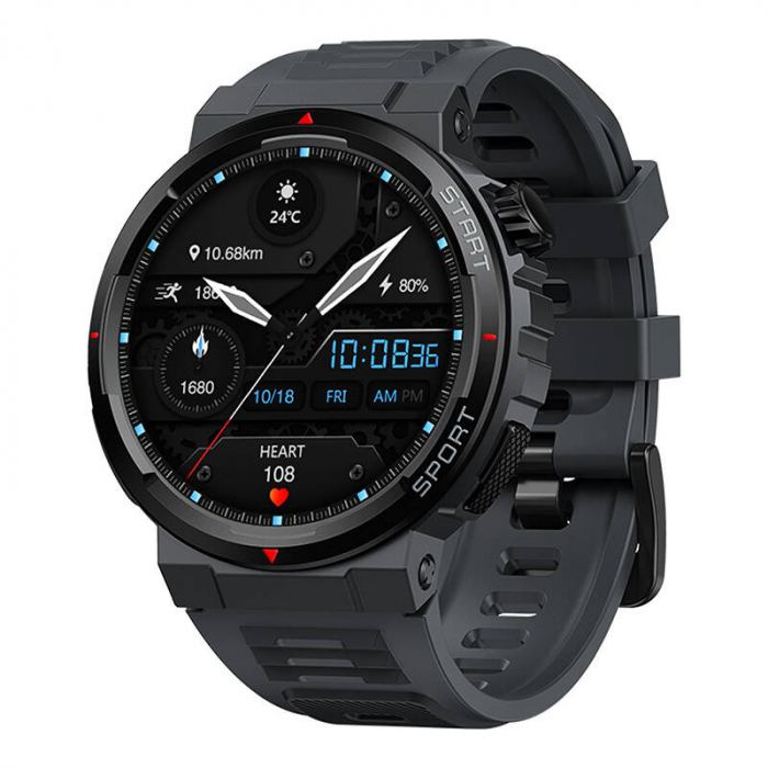 Smartwatch Zeblaze Ares 3 Plus – Ecran 1.43” HD, GPS, Apeluri Bluetooth, Rezistență 5ATM, Monitorizare 24/7, Stil sportiv și robust [3]