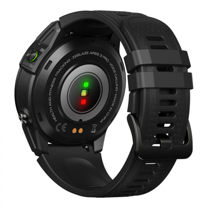 Smartwatch Zeblaze Ares 3 Pro – Ecran AMOLED, GPS, Apelare Bluetooth, Monitorizare Activitate, Rezistență la Apă, Negru [9]