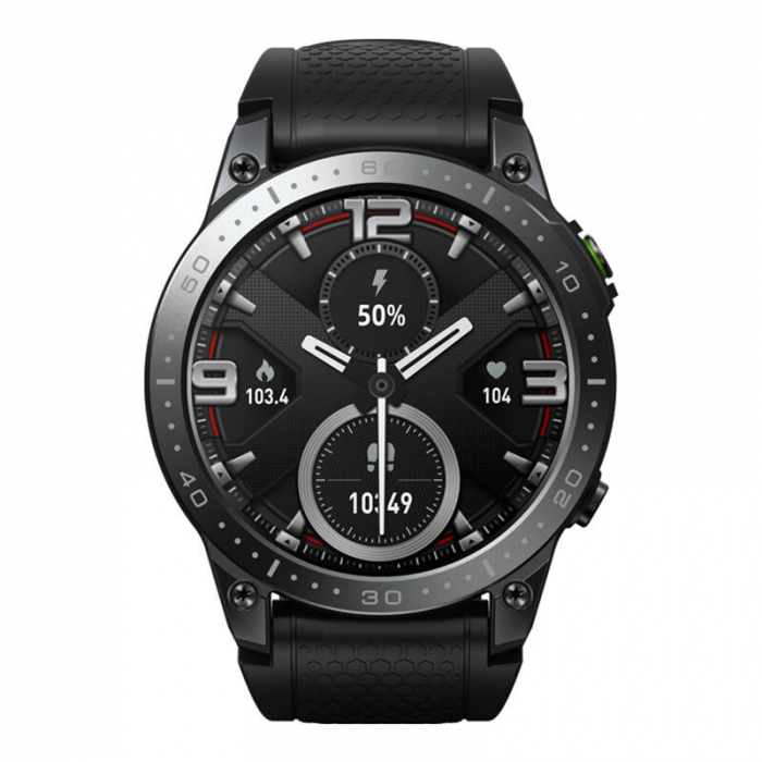 Smartwatch Zeblaze Ares 3 Pro – Ecran AMOLED, GPS, Apelare Bluetooth, Monitorizare Activitate, Rezistență la Apă, Negru [2]