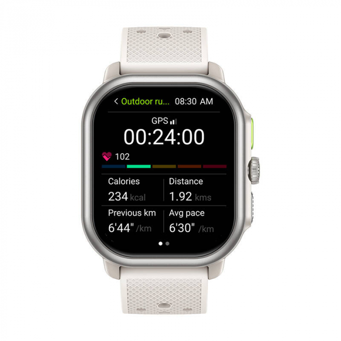 Smartwatch Zeblaze Beyond 3 Pro, ecran AMOLED 2.15”, GPS, apeluri Bluetooth, monitorizare sănătate 24/7, autonomie extinsă, Champagne [4]