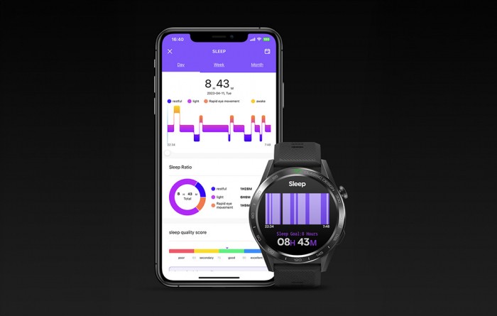 Smartwatch Zeblaze Btalk 3 – Apeluri Bluetooth, +100 Moduri Sport, Autonomie până la 14 zile, IP68, Negru [12]