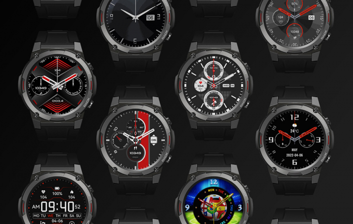 Smartwatch Zeblaze Vibe 7 Pro – Ecran AMOLED 1.43", Apeluri Bluetooth, GPS, 100+ Sporturi, Monitorizare Sănătate, Negru [9]