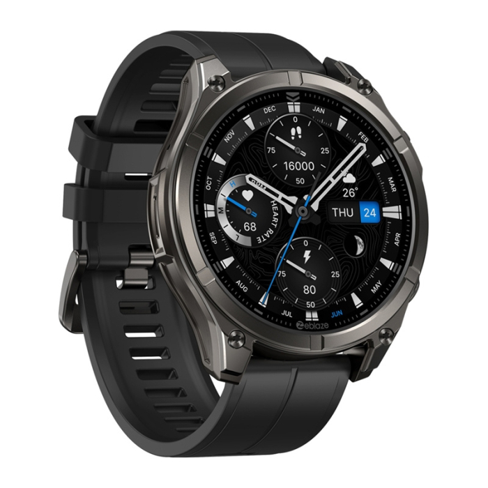 Smartwatch Zeblaze Vibe 8 Abyss – Apeluri Bluetooth, Ecran HD, Sport & Sănătate, Autonomie Mare, Negru [3]