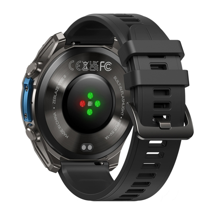Smartwatch Zeblaze Vibe 8 Abyss – Apeluri Bluetooth, Ecran HD, Sport & Sănătate, Autonomie Mare, Negru [5]