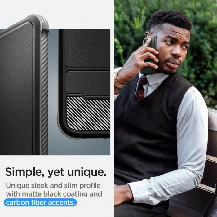 Spigen RUGGED ARMOR GALAXY S23+ PLUS MATTE BLACK [4]