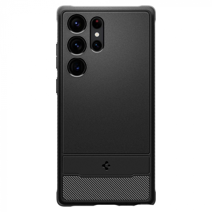 Spigen RUGGED ARMOR GALAXY S23 ULTRA MATTE BLACK [2]