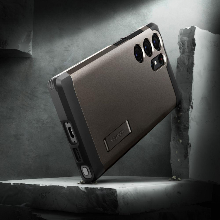 Spigen TOUGH ARMOR GALAXY S23 ULTRA GUNMETAL [6]