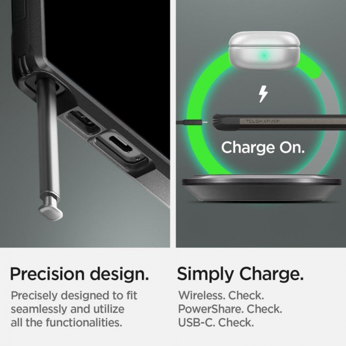 Spigen TOUGH ARMOR GALAXY S23 ULTRA GUNMETAL [9]