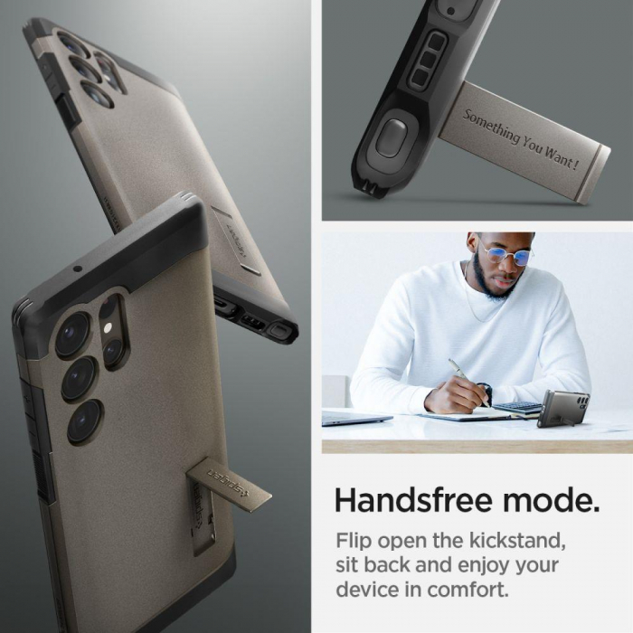 Spigen TOUGH ARMOR GALAXY S23 ULTRA GUNMETAL [10]