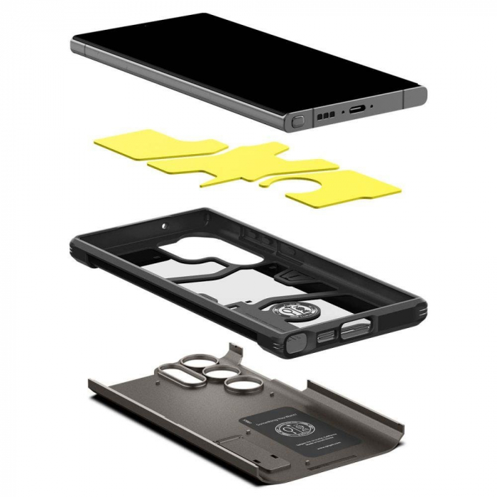 Spigen TOUGH ARMOR GALAXY S23 ULTRA GUNMETAL [3]