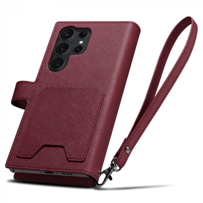 Spigen WALLET "S" PLUS GALAXY S23 ULTRA BURGUNDY [9]