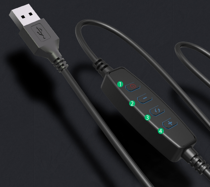 Suport pentru telefon cu LED Flash de desktop Blitzwolf BW-SL4 [8]